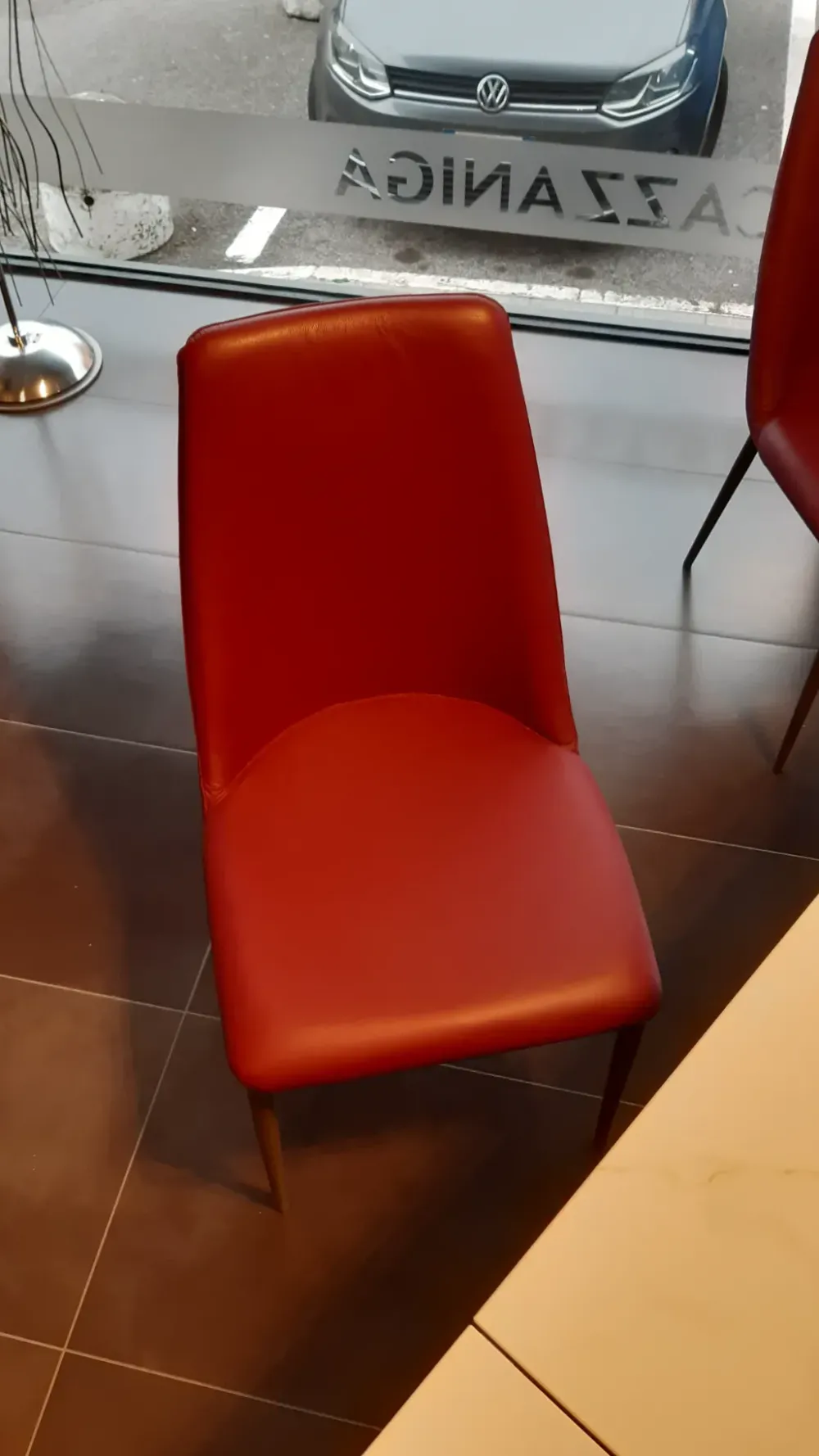 Sedia Branch da soggiorno realizzata in pelle scontata del 40%^Zamagna Online