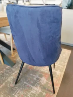 Collezione esclusiva Sedia Caper da soggiorno realizzata in pelle scontata del 45%- Sedie