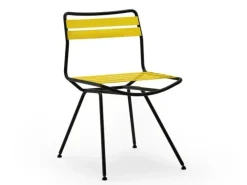 Sale Sedia con braccioli Dan poltrona nera di a prezzo Outlet Sedie