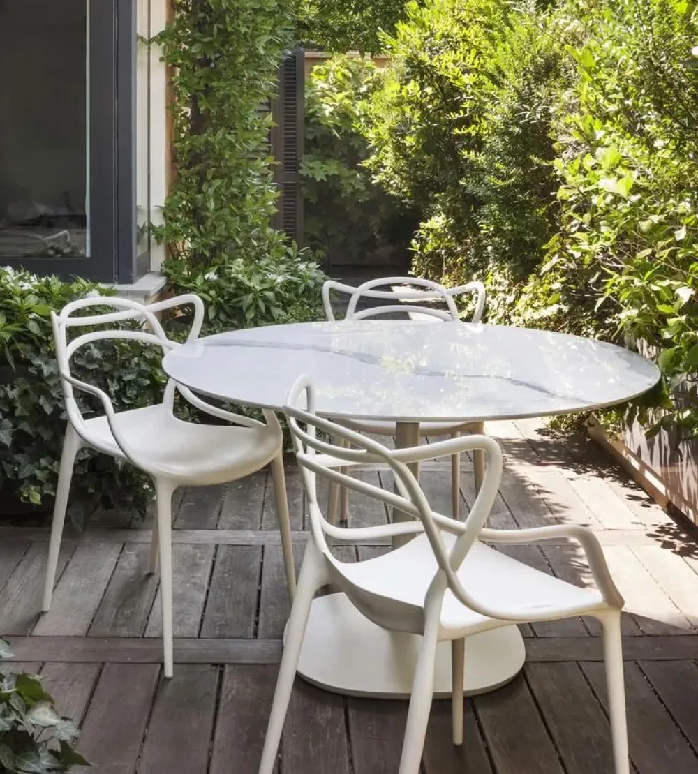 Kartell Sedia con braccioli Masters di a prezzo scontato- Sedie