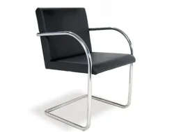 Sedia con braccioli Mies van chair made in italy di in Offerta Outlet^Artigianale Clearance