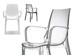 Scab Sedia con braccioli modello Vanity con braccioli a prezzo riservato- Sedie