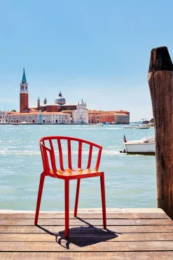 Sedia con braccioli modello Venice a prezzo riservato^Kartell Discount