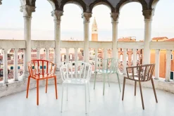 Sedia con braccioli modello Venice a prezzo riservato^Kartell Discount