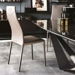 Cattelan Italia Sedia con braccioli modello Norma a prezzo riservato- Sedie