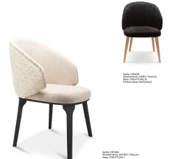 Abitare Interior Sedia con braccioli Vienna di a prezzo scontato- Sedie