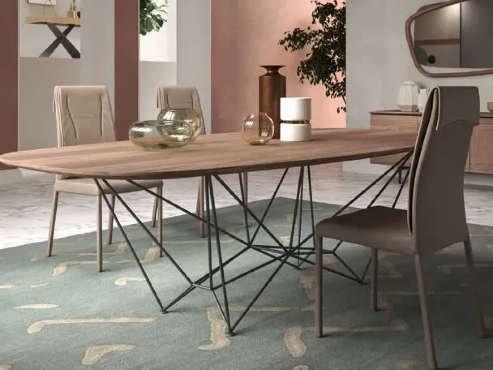 Sedia con schienale alto Luxy a prezzo Outlet^Ozzio Clearance