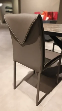 Sedia con schienale alto Set 4 sedie boys di in Offerta Outlet^Ozzio