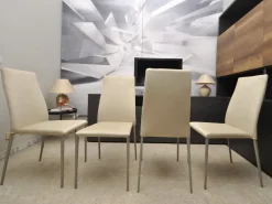 Sedia con schienale alto Quattro sedie tai di in Offerta Outlet^Bontempi Hot