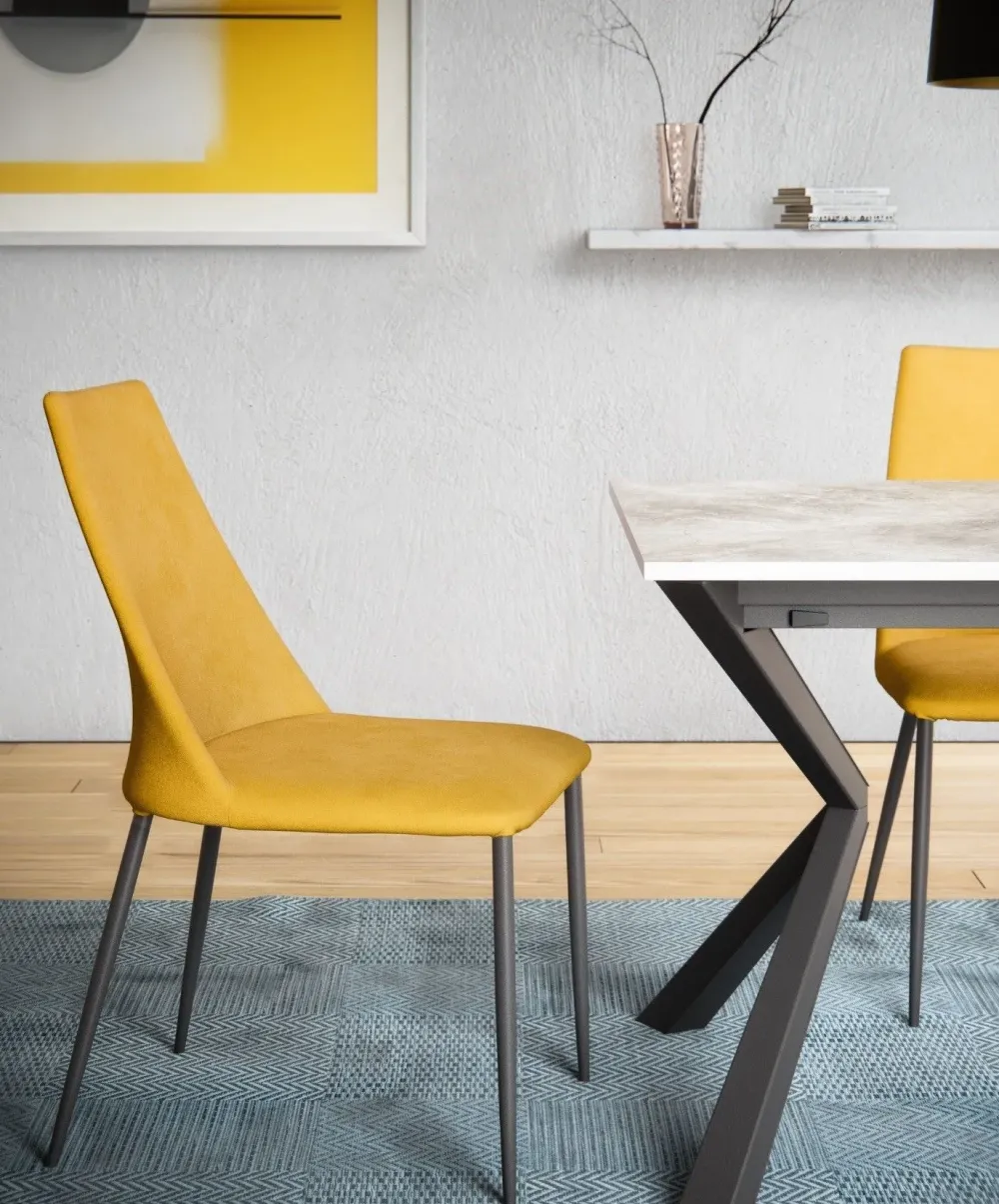 Ambianceitalia Sedia con schienale alto Angie * di a prezzo scontato- Sedie