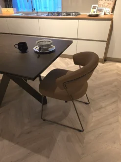 Collezione esclusiva Sedia con schienale basso 4 sedie ny anniversary connubia  sped di a prezzo ribassato- Sedie