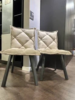 Sale Sedia con schienale medio modello Digione a prezzo riservato Sedie