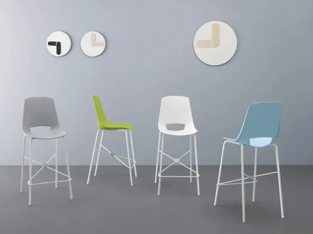 Sedia con schienale medio Eva 4 a prezzo ribassato^Point House