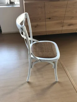 Sedia Country da cucina realizzata in legno scontata del 47%^Artigianale