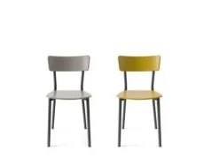 Online Sedia da cucina Jelly metal a prezzo Outlet Sedie