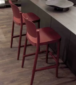 New Sedia da cucina realizzata in plastica Dori sgabello di Sedie