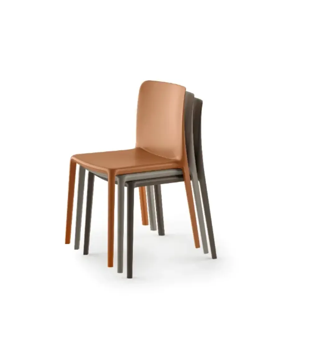 Hot Sedia da cucina realizzata in plastica Lunea di Sedie