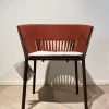 Sedia da giardino Poltroncina ria  intreccio completo con forte sconto^Collezione esclusiva Outlet