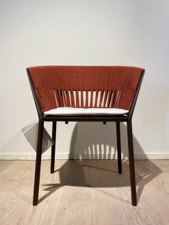 Sedia da giardino Poltroncina ria  intreccio completo con forte sconto^Collezione esclusiva Outlet