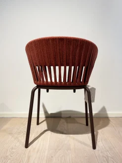 Sedia da giardino Poltroncina ria  intreccio completo con forte sconto^Collezione esclusiva Outlet