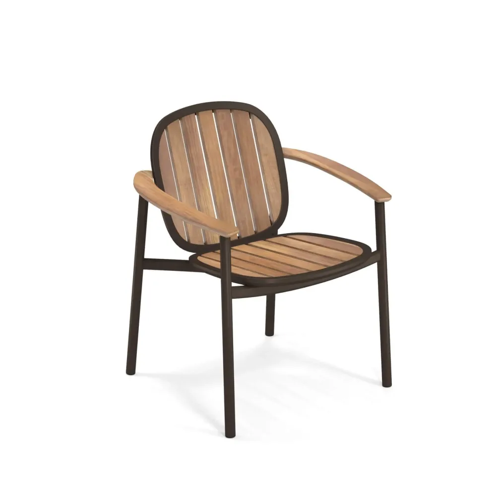 Emu Sedia da giardino Sedia con bracciolo twins a prezzi convenienti- Sedie Da Giardino