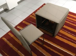 New Sedia da soggiorno Cubics pouff a prezzo scontato Sedie