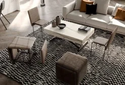 Ozzio Sedia da soggiorno Cubix in Offerta Outlet- Sedie