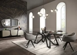 Ozzio Sedia da soggiorno Delia in Offerta Outlet- Sedie