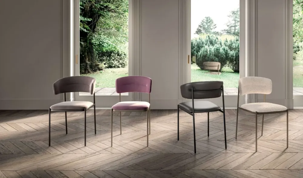 Sedia da soggiorno Ego in Offerta Outlet^Ozzio Outlet