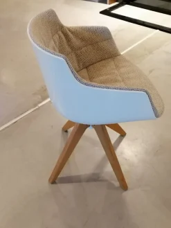 Mdf Sedia da soggiorno Flow arm rovere SCONTATA 40%- Sedie