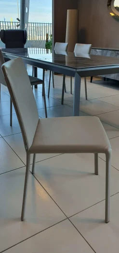 Outlet Sedia da soggiorno Lunette SCONTATA Sedie