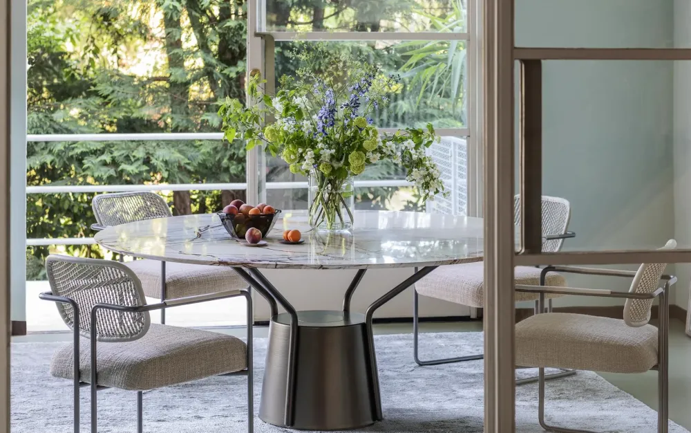 Best Sedia da soggiorno realizzata in tessuto Arno di Sedie