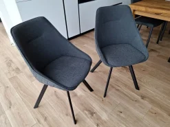 Target Point Sedia da soggiorno realizzata in ecopelle Bilbao di- Sedie