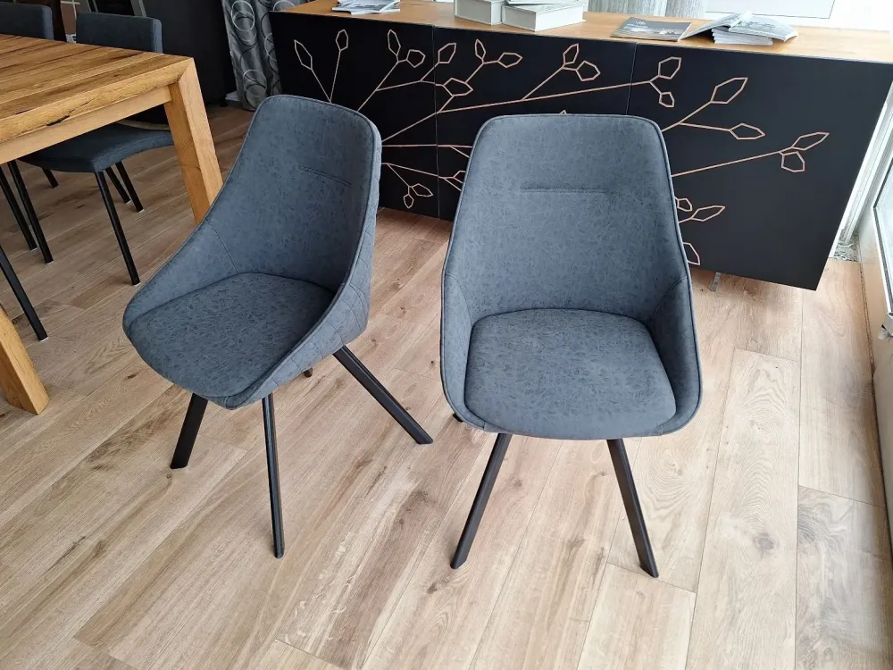 Target Point Sedia da soggiorno realizzata in ecopelle Bilbao di- Sedie