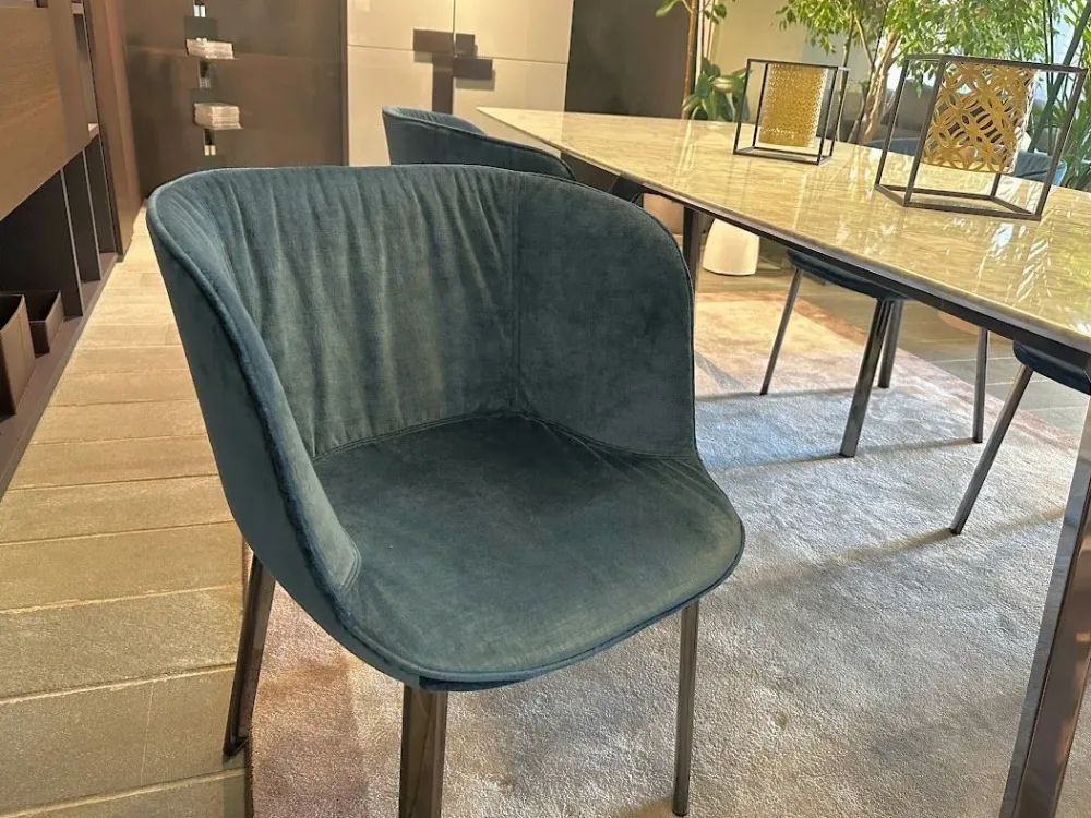 Sedia da soggiorno Sedia poltroncina esse SCONTATA 35%^Pianca New