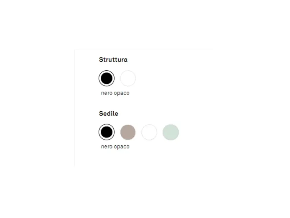 Sedia da soggiorno Tuka a prezzo Outlet^Connubia Online