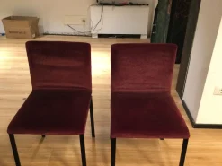 Lago Sedia Dangla da soggiorno realizzata in tessuto scontata del 60%- Sedie