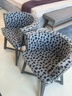 Gervasoni Sedia di modello poltroncine gray da soggiorno in offerta -35%- Sedie