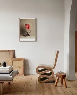 Collezione esclusiva Sedia di  modello Wiggle side chair da soggiorno in offerta -20%- Sedie