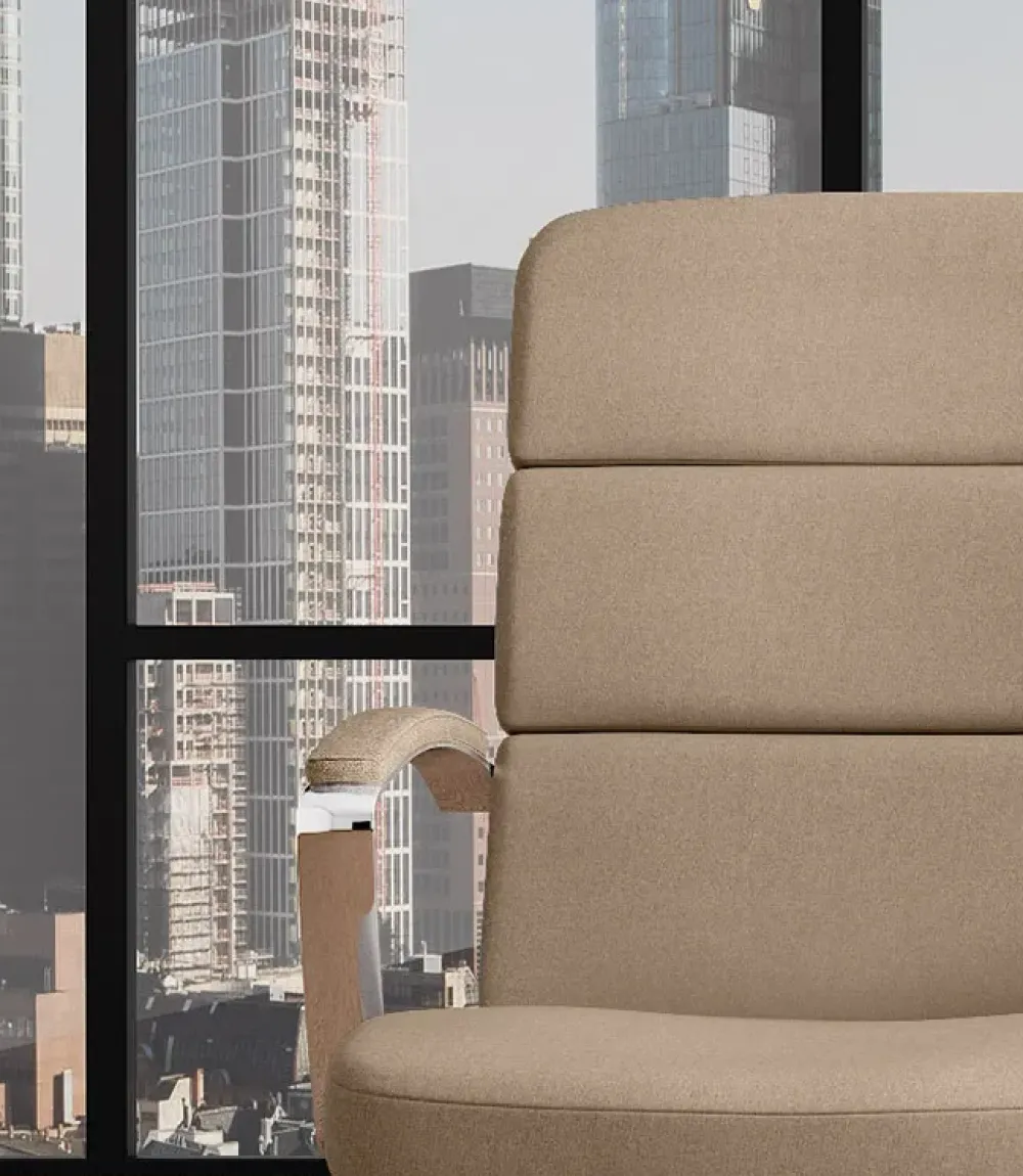 Las Mobili Sedia direzionale modello Direzionale scena schienale medio in OFFERTA OUTLET- Arredo Ufficio