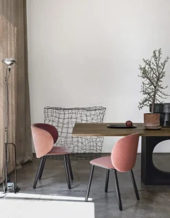 New Sedia Dua * da soggiorno realizzata in tessuto scontata del 30% Sedie