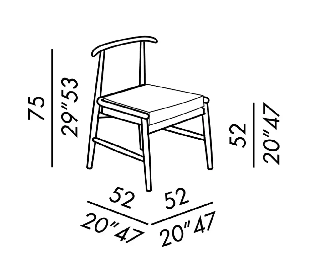 Sale Sedia Emilia di in OFFERTA OUTLET -20% Sedie