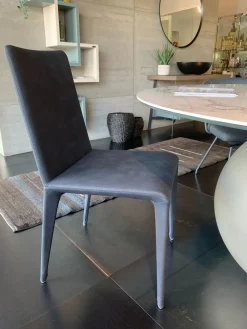 Outlet Sedia Filly up da soggiorno realizzata in ecopelle scontata del 31% Sedie