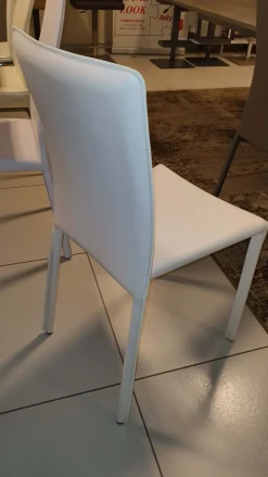 Hot Sedia First da soggiorno realizzata in ecopelle scontata del 68% Sedie