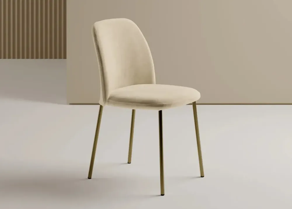 Online Sedia fissa Aida di in Offerta Outlet Sedie