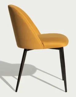 Sedia fissa Sedia anti macchia schienale curvo  di in Offerta Outlet^Md work