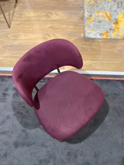 Zamagna Sedia Futura  da cucina realizzata in tessuto scontata del 70%- Sedie