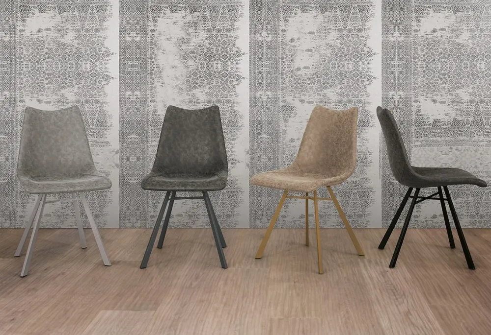 Target Point Sedia in ecopelle modello Maiorca di- Sedie