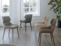 Target Point Sedia in ecopelle modello Detroit di- Sedie