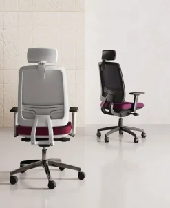 Sale Sedia in ecopelle regolabile in altezza Oscar in Offerta Outlet Sedie